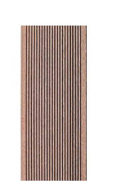 Террасная доска из ДПК Dortmax VELVET STANDART Коричневый